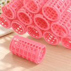 Pink Self-Grip Hair Rollers