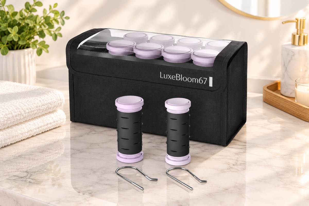 Ceramic Ionic Hot Rollers