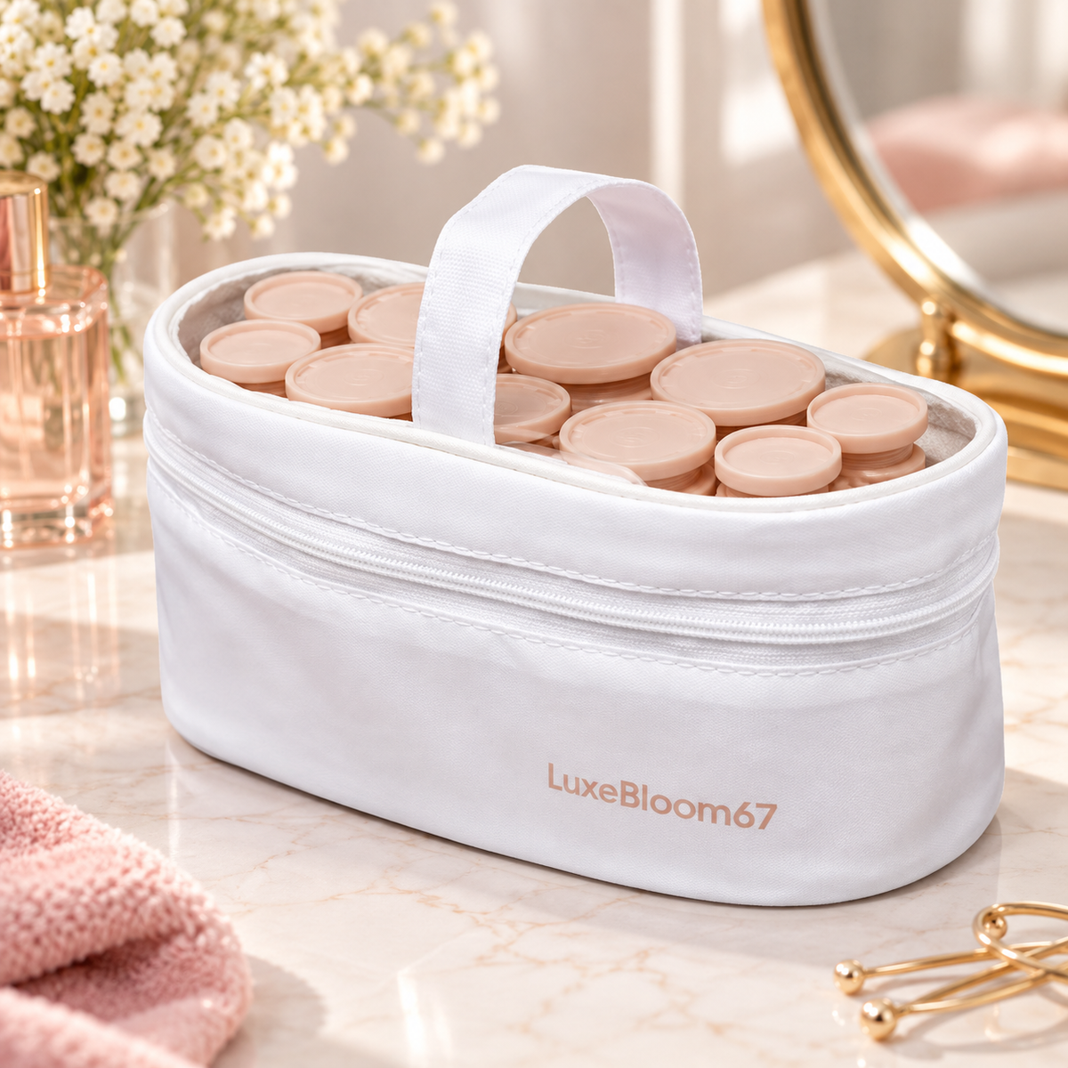 Compact Heated Hair Rollers