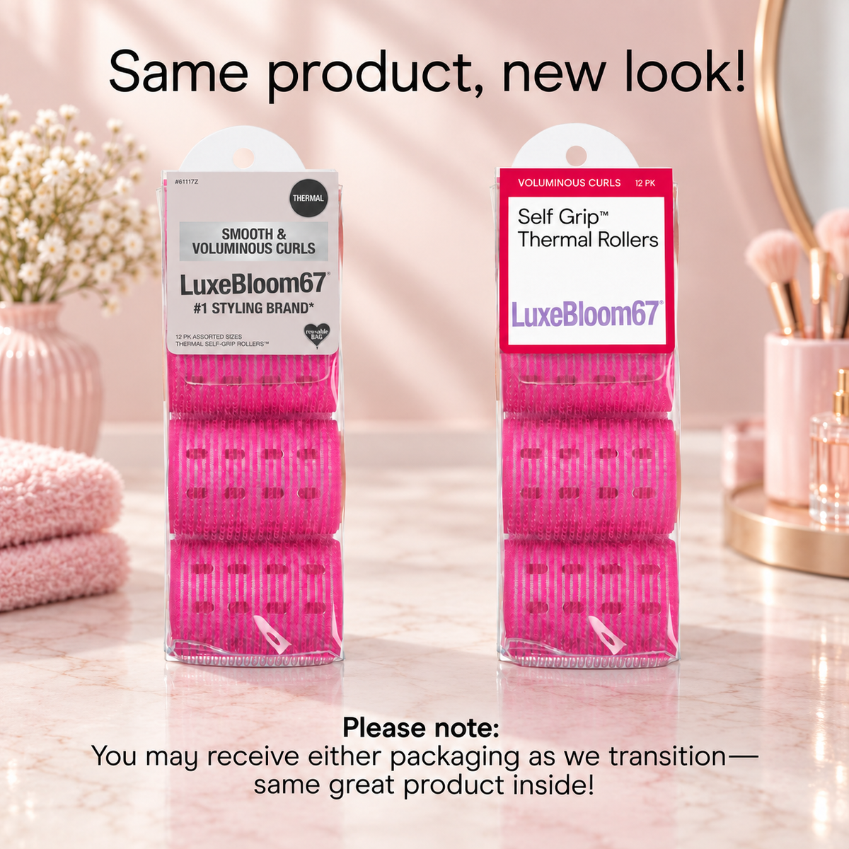 Self-Grip Thermal Hair Rollers